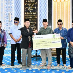 Majlis Penyerahan Sumbangan Tabung Infak Jariah Umat Islam Selangor (Tijari) Kepada Masjid Al-Falah Sungai Ramal Dalam