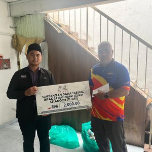 SUMBANGAN BENCANA KEBAKARAN TABUNG INFAK JARIAH UMAT ISLAM SELANGOR (TIJARI)